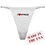 I Love G'ville Classic Thong
