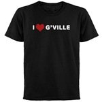 I Love G'ville Dark T-Shirt