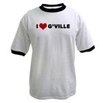 I Love G'ville Ringer T